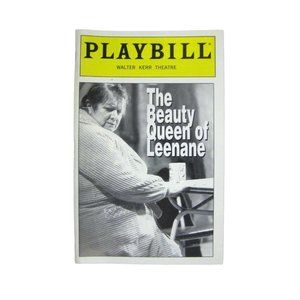 Beauty Queen Leenane Playbill 1998 Opening Night Kerr Theatre O'Byrne Manahan